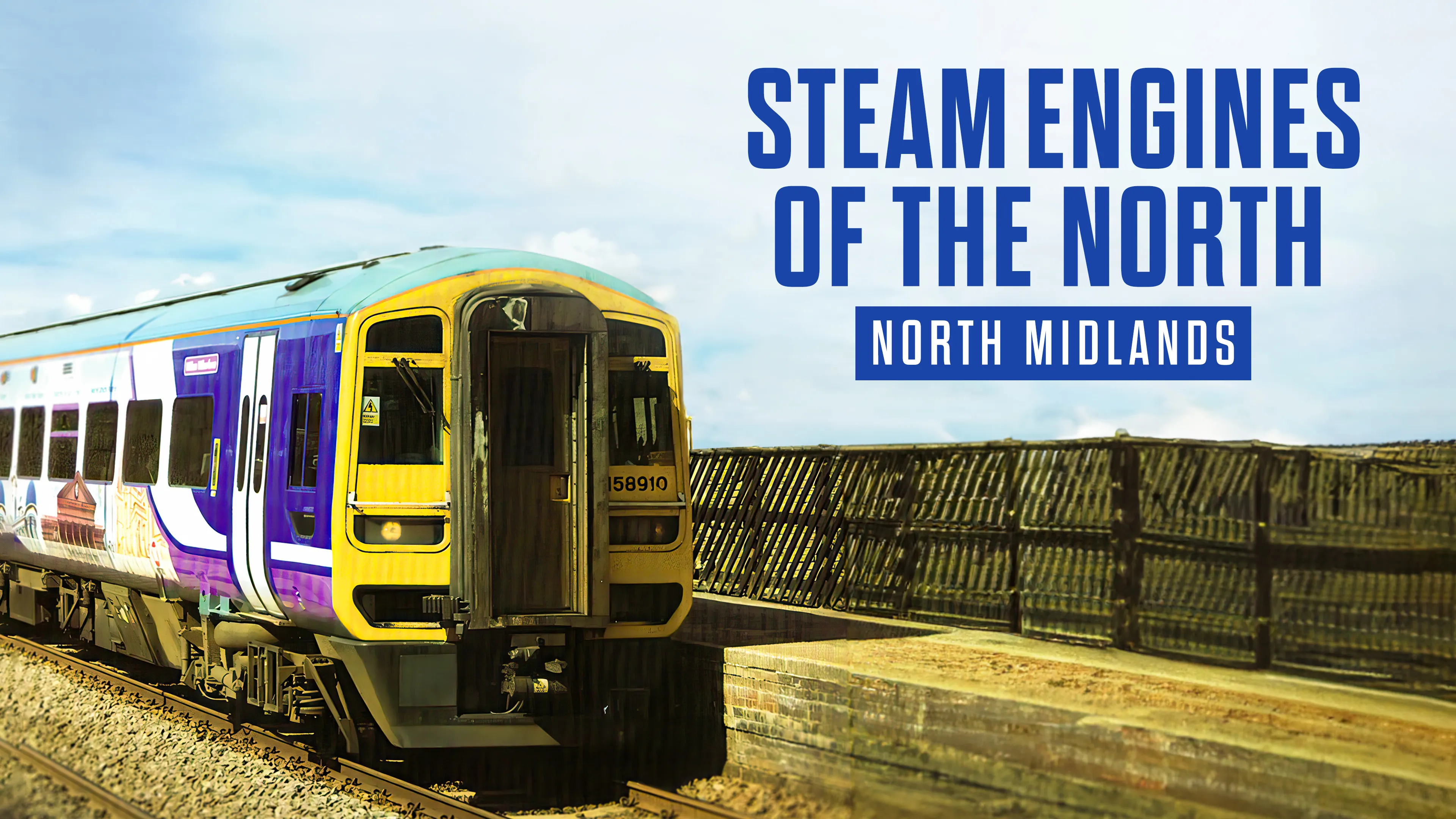 Steam Engines of the North: North West Midlands poster